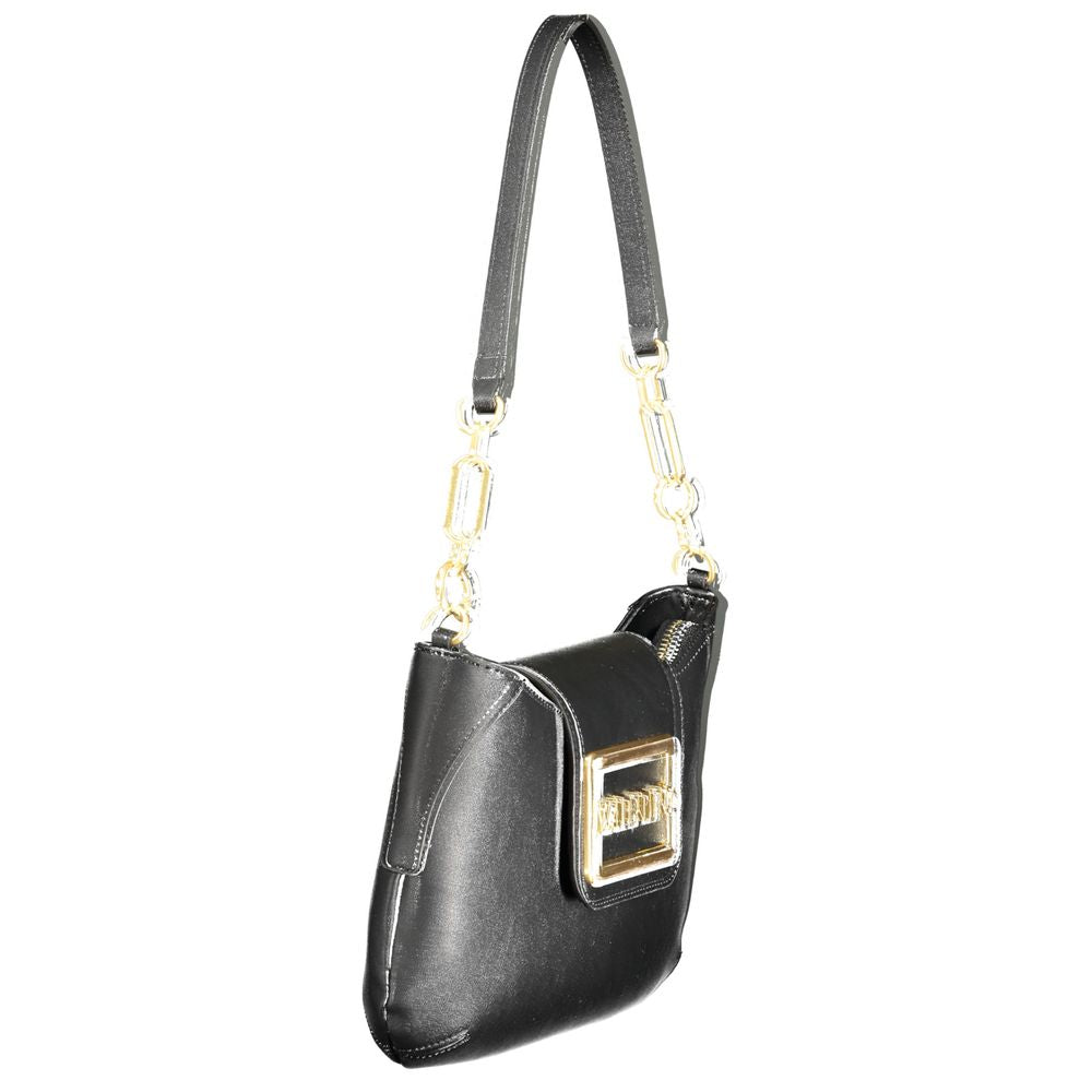 Schwarze Handtasche aus Polyethylen