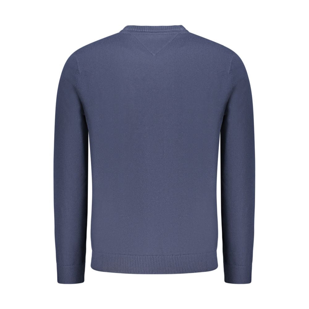 Blauer Polyester-Herrenpullover