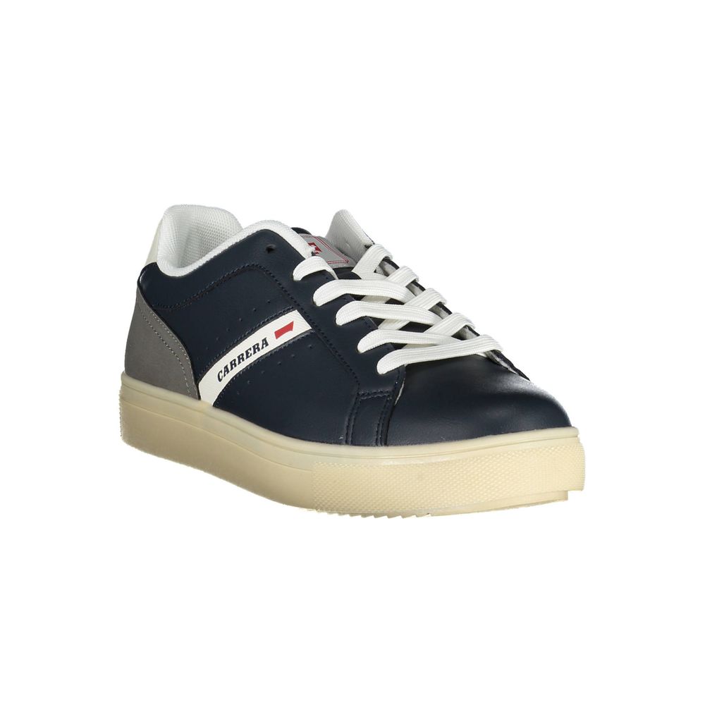 Blauer Sneaker aus Polyethylen