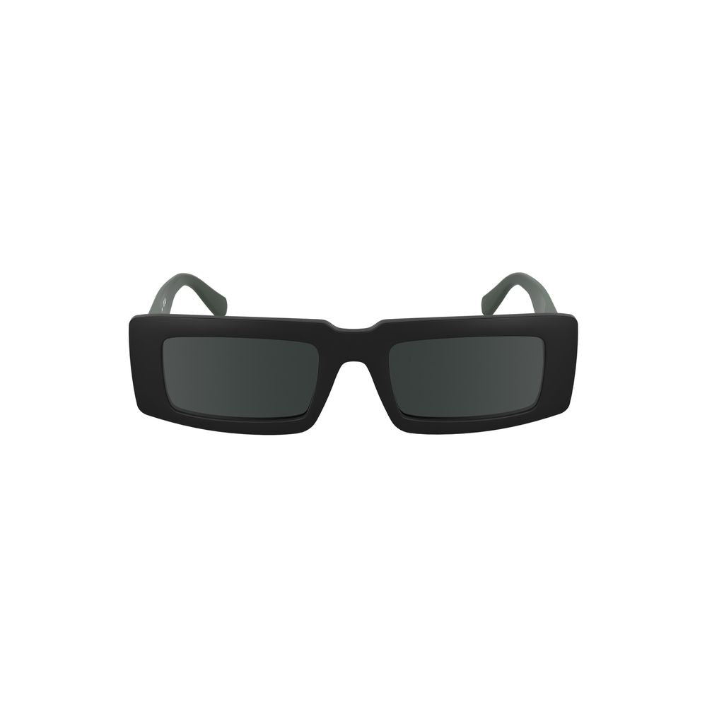 Schwarze Sonnenbrille aus biobasiertem Stoff