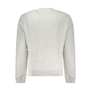 Grauer Baumwollpullover