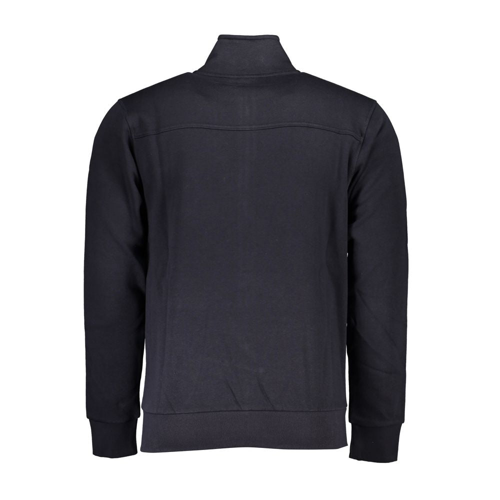 Schickes Polo-Sweatshirt mit langen Ärmeln und Reißverschluss