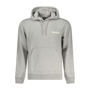Grauer Baumwollpullover