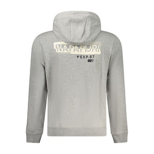 Grauer Baumwollpullover