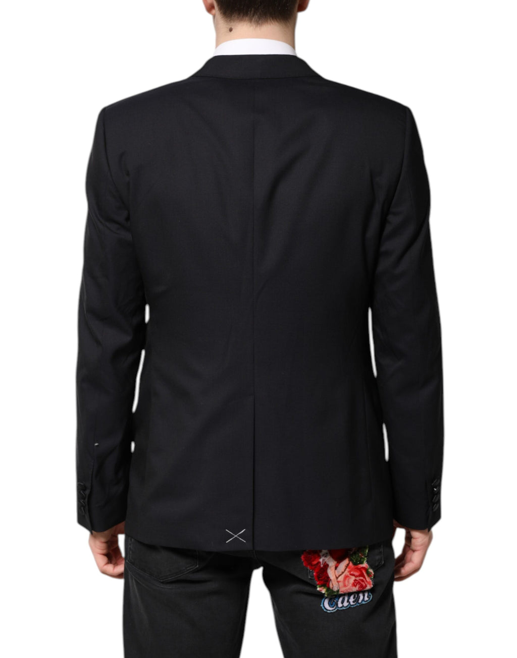 Dunkelblauer MARTINI Wollanzug, 2-teilige Jacke