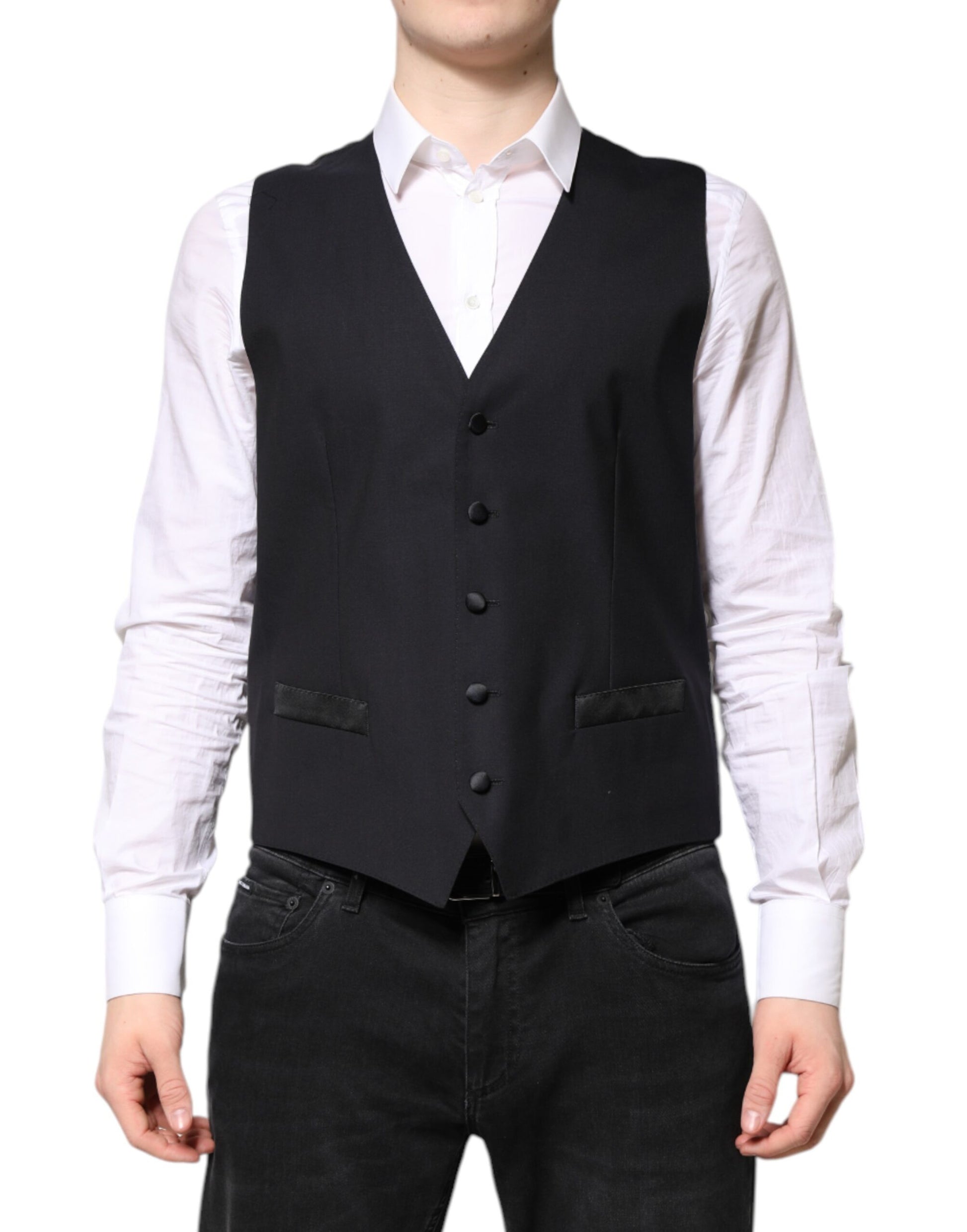 Dunkelblauer MARTINI Wollanzug, 2-teilige Jacke