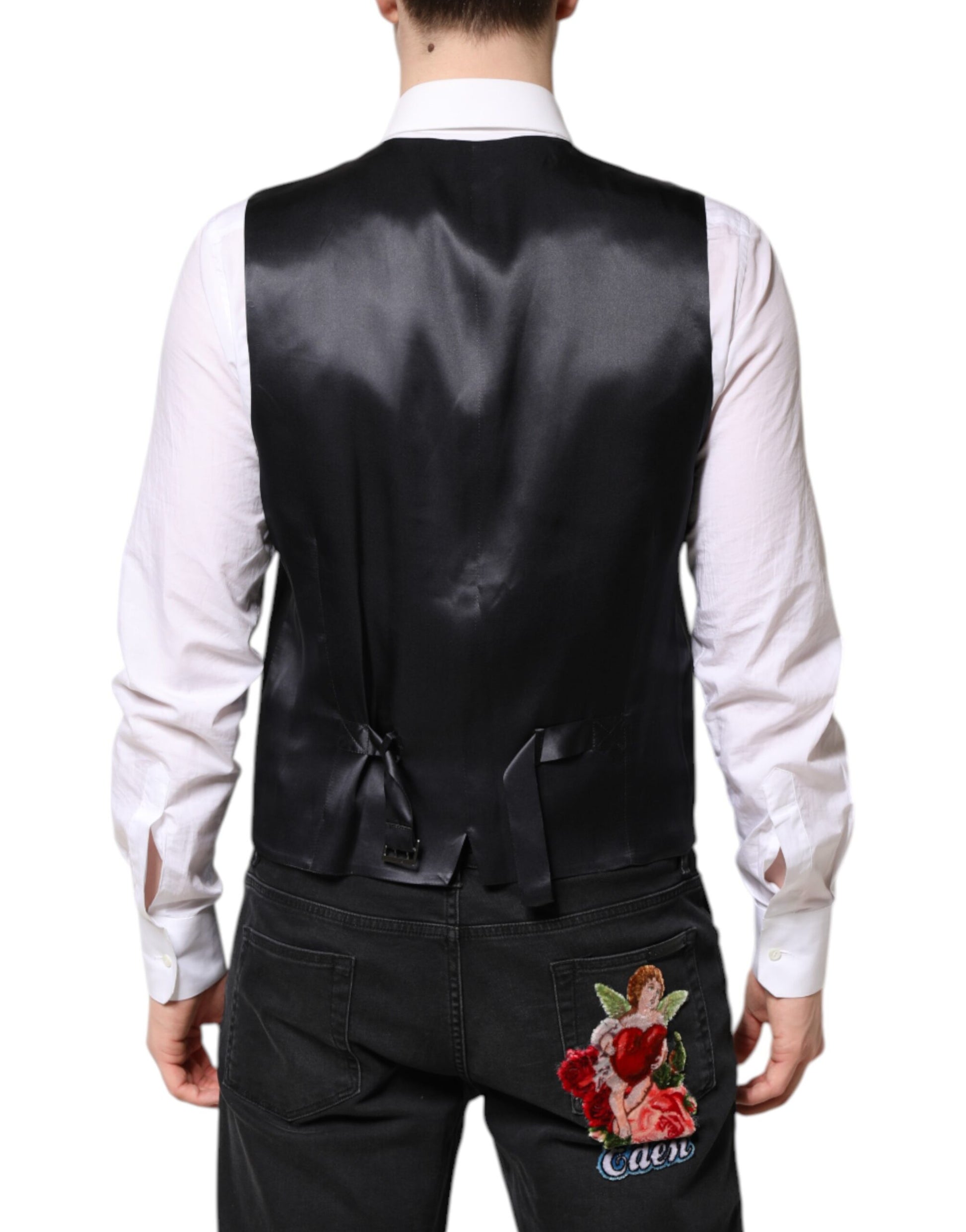 Dolce & Gabbana Dark Blue MARTINI Wool Suit 2 Piece Jacket