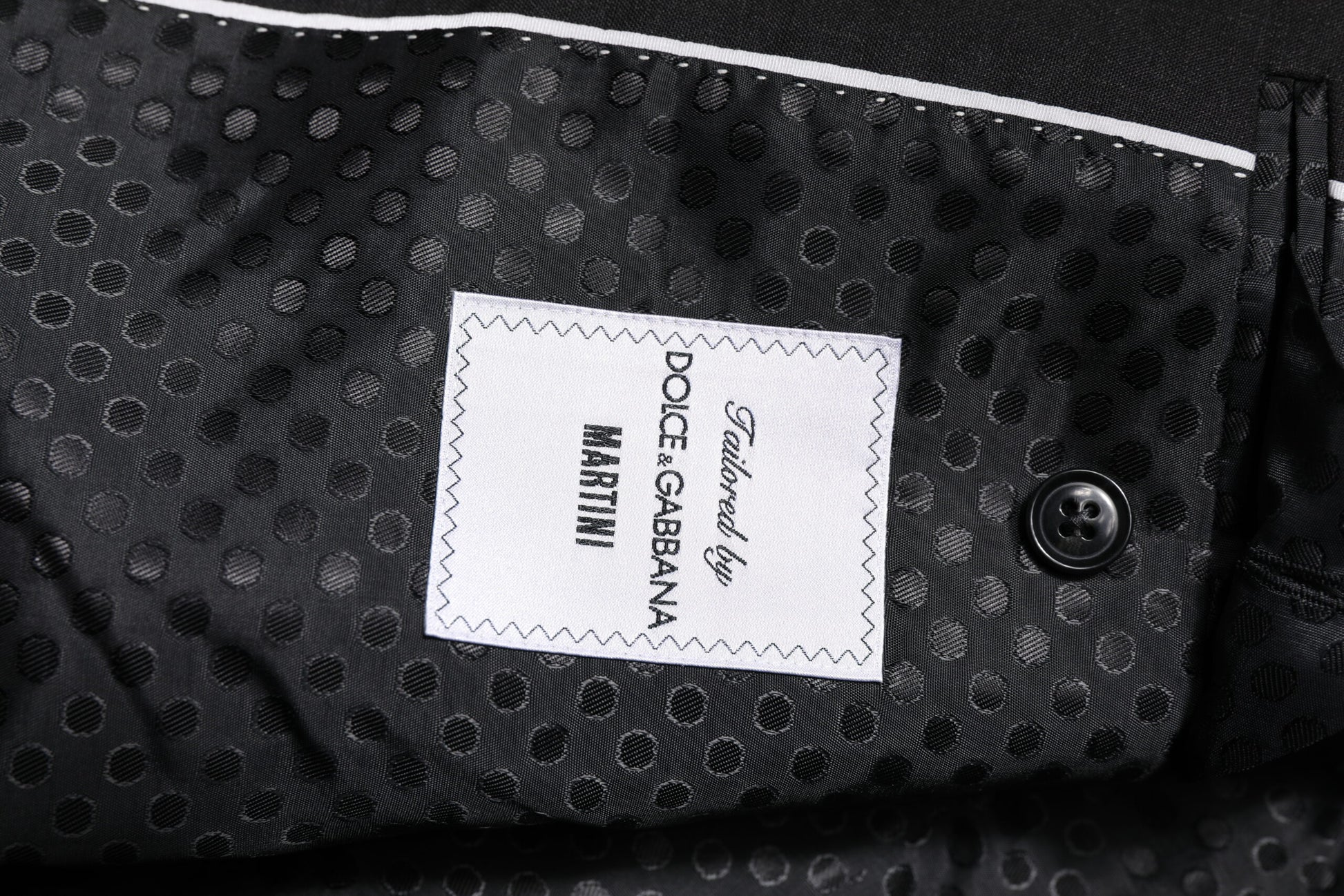 Dunkelgraue MARTINI Einreihige Jacke