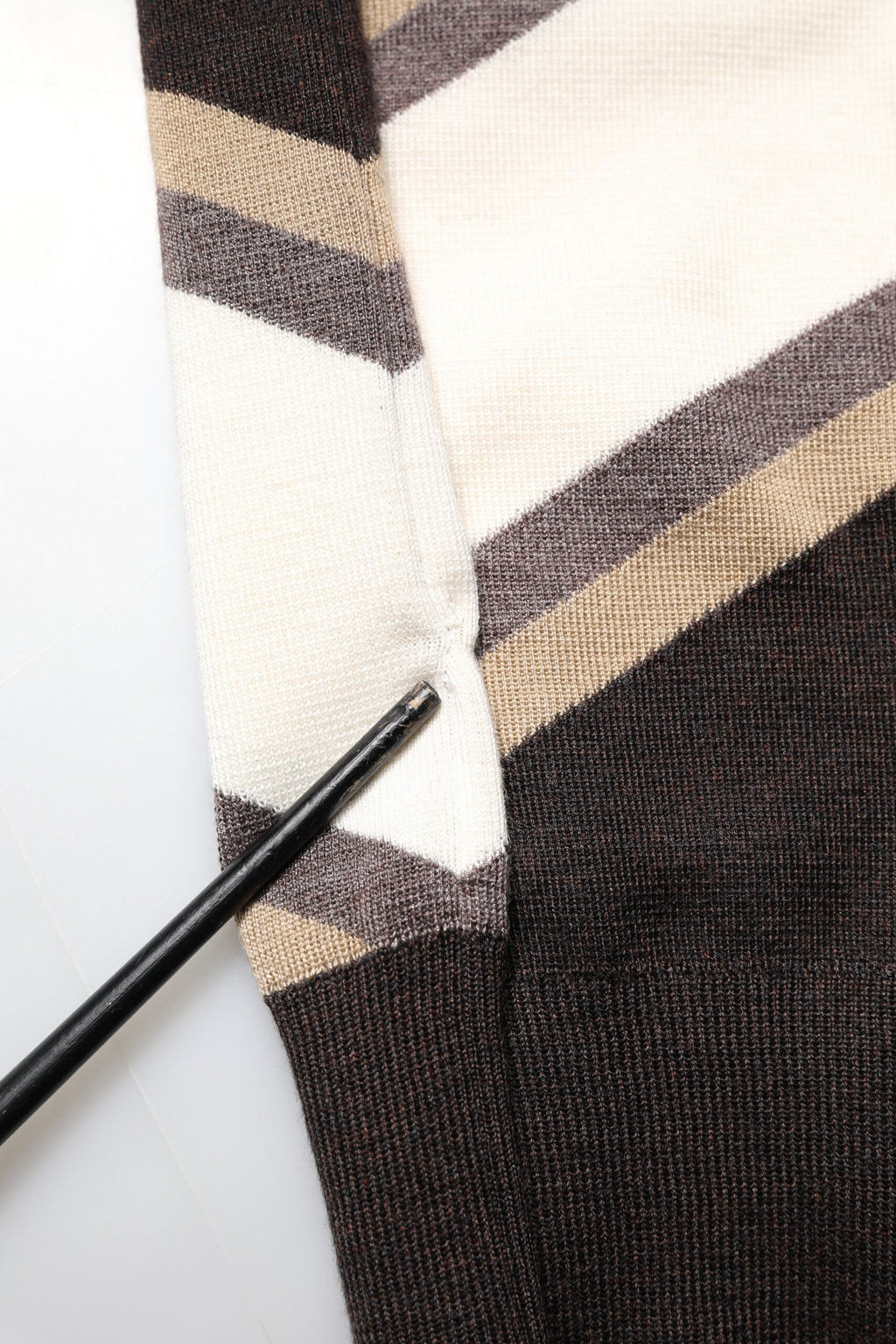 Dolce & Gabbana Multicolor Stripes Crew Neck Pullover Sweater