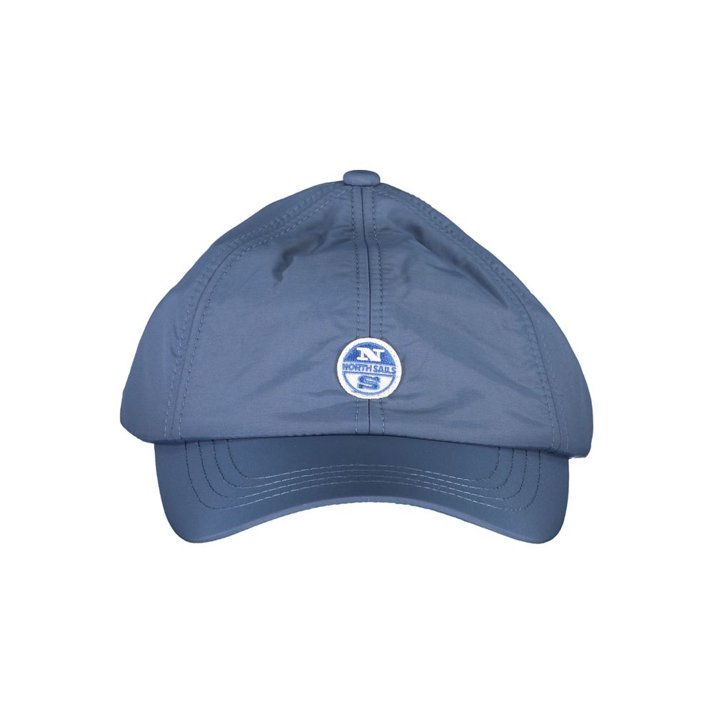 Blaue Nylonhüte und -kappen