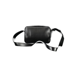 Schwarze Polyester Damen Handtasche