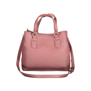 Rosa Polyethylen Damen Handtasche