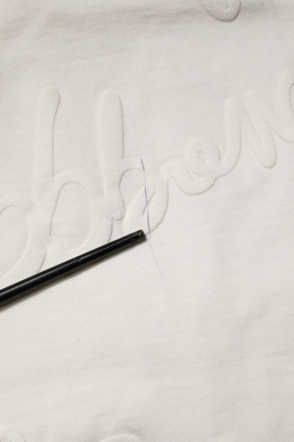 Dolce & Gabbana White Cotton Logo Embossed Crew Neck T-shirt