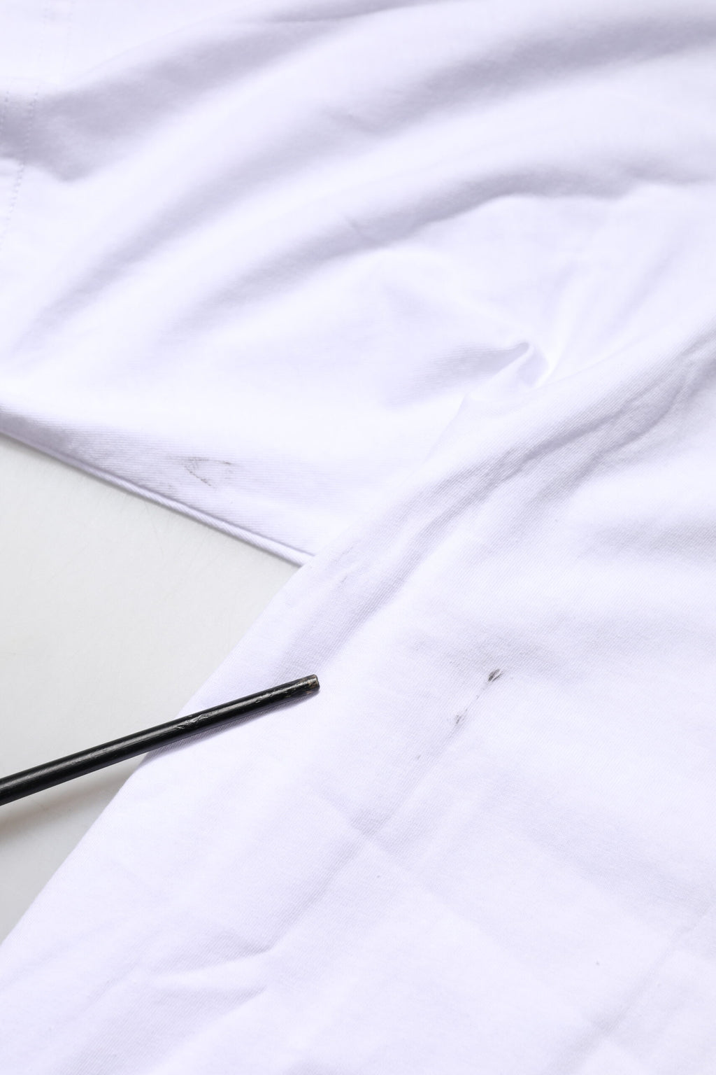 Dolce & Gabbana White Cotton Logo Print Crew Neck T-shirt