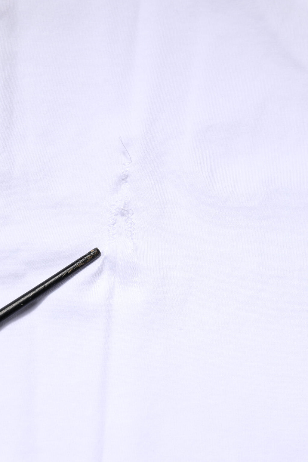 Dolce & Gabbana White Cotton Logo Patch Crew Neck T-shirt