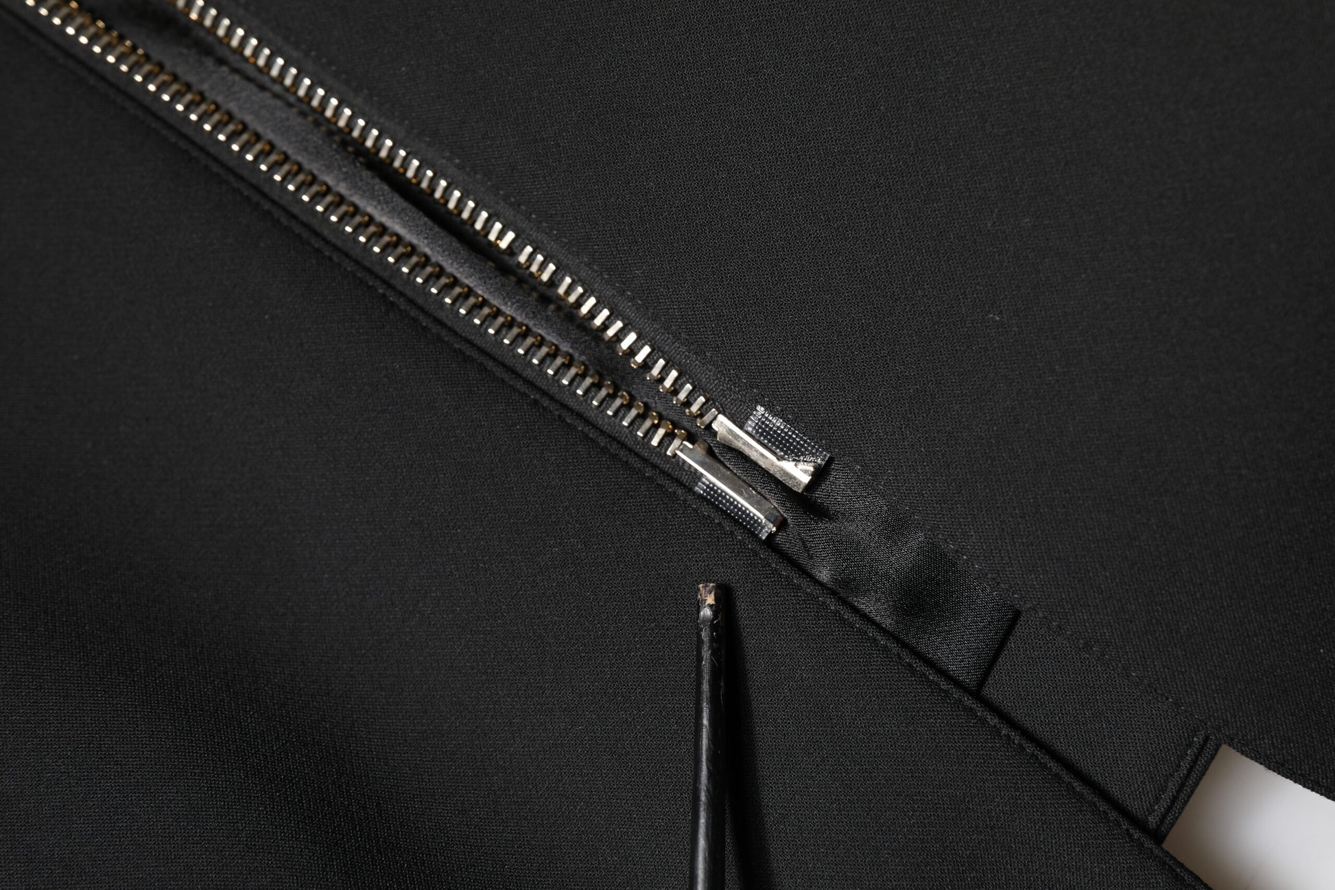 Les Hommes Black Polyester Single Breasted Trench Coat Jacket