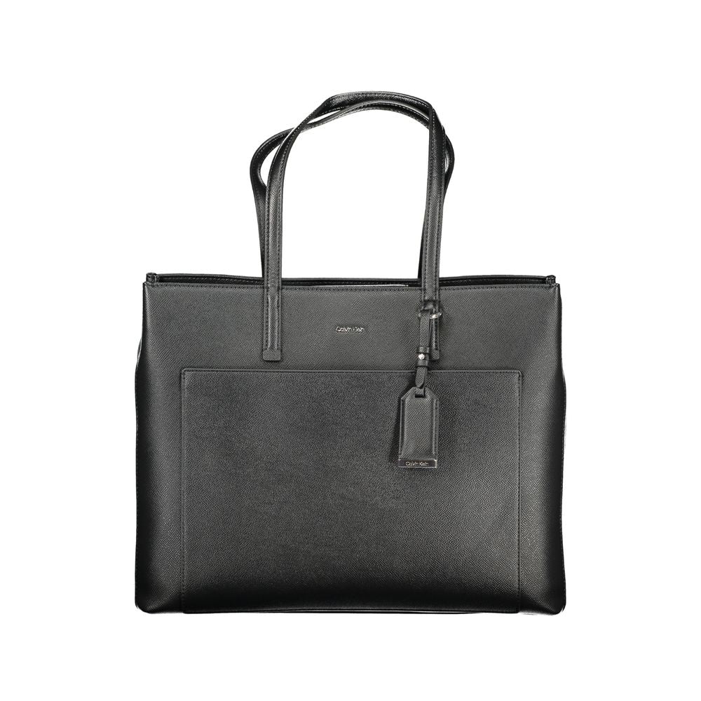 Schwarze Polyethylen Damenhandtasche