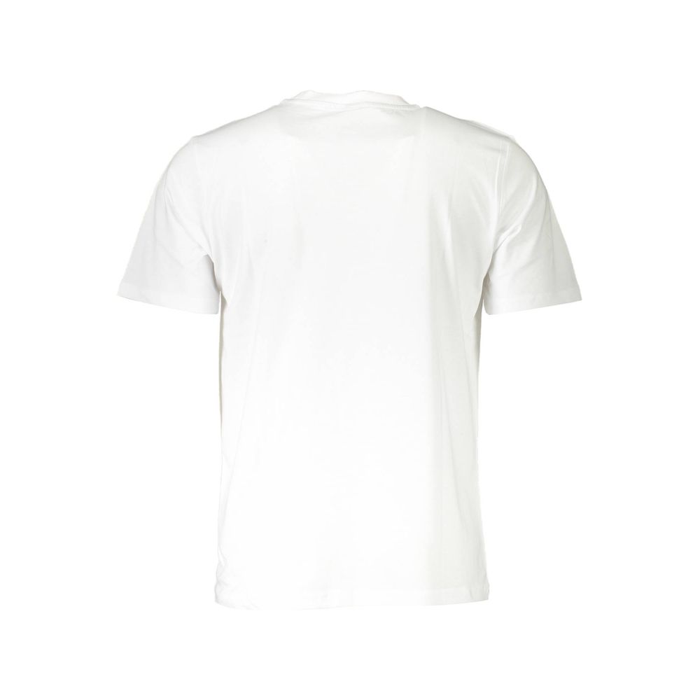 Weißes Baumwoll-Herren-T-Shirt