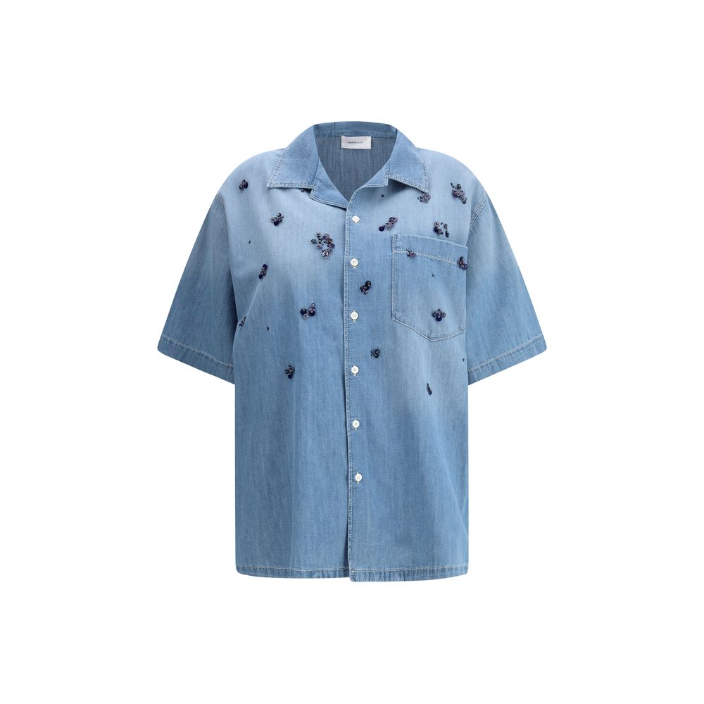 Kurzärmliges Jeanshemd