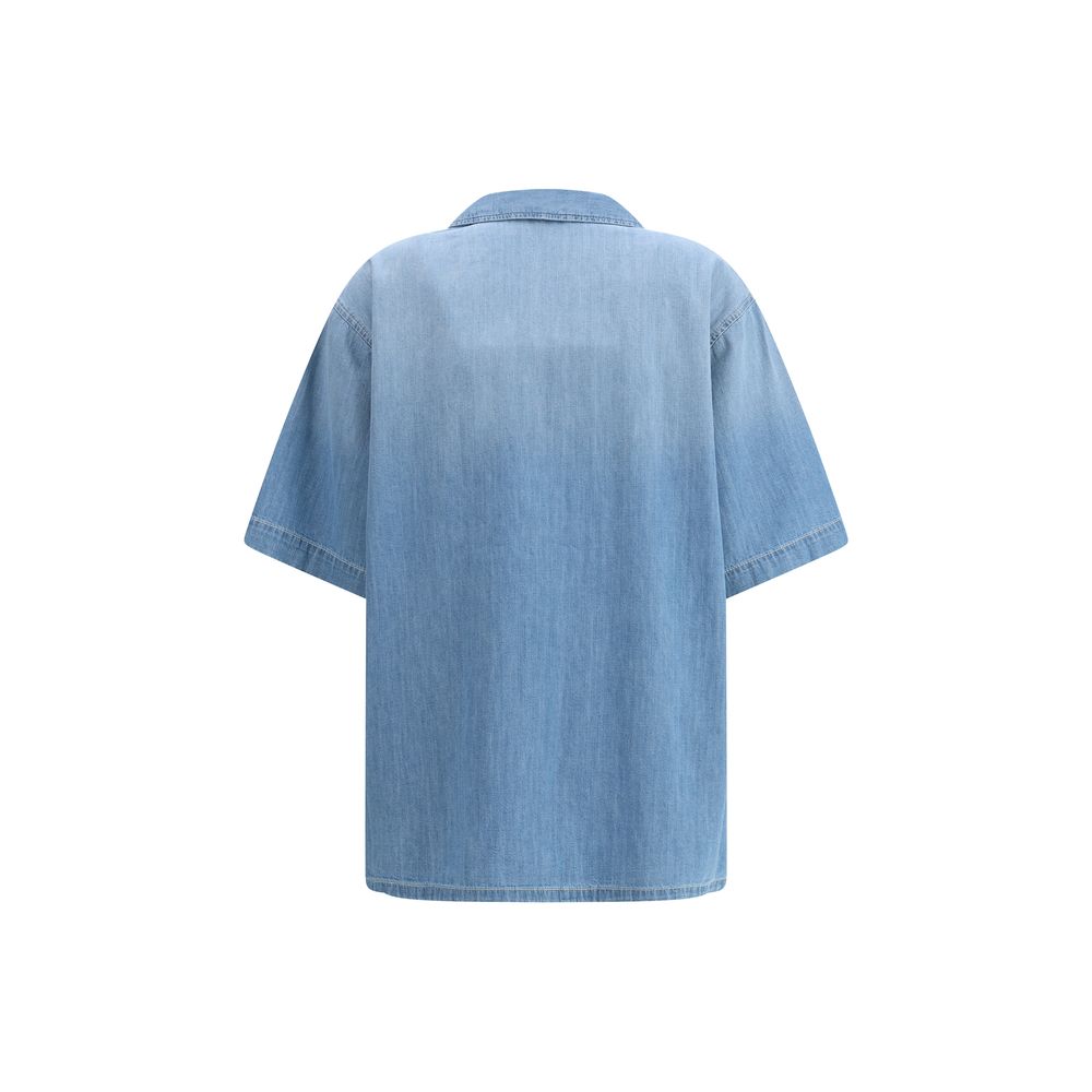 Kurzärmliges Jeanshemd