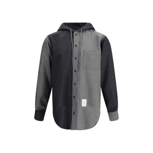 Hemdjacke mit Kapuze