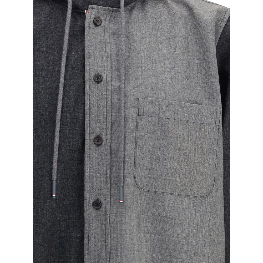 Hemdjacke mit Kapuze