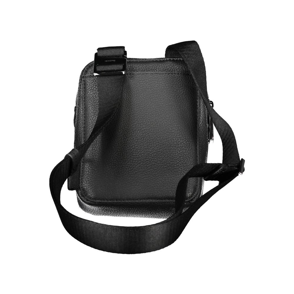 Elegante schwarze Umhängetasche mit Logodetail