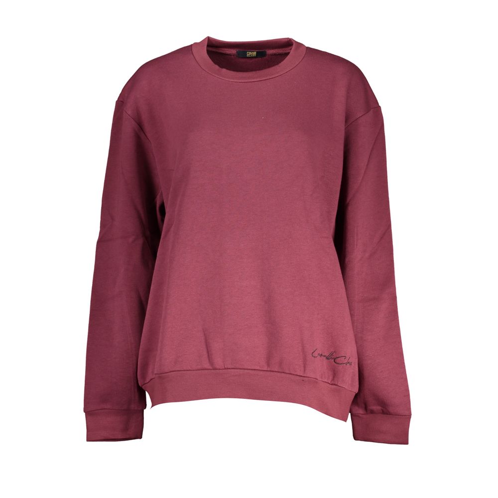 Elegantes Fleece-Sweatshirt mit Rundhalsausschnitt