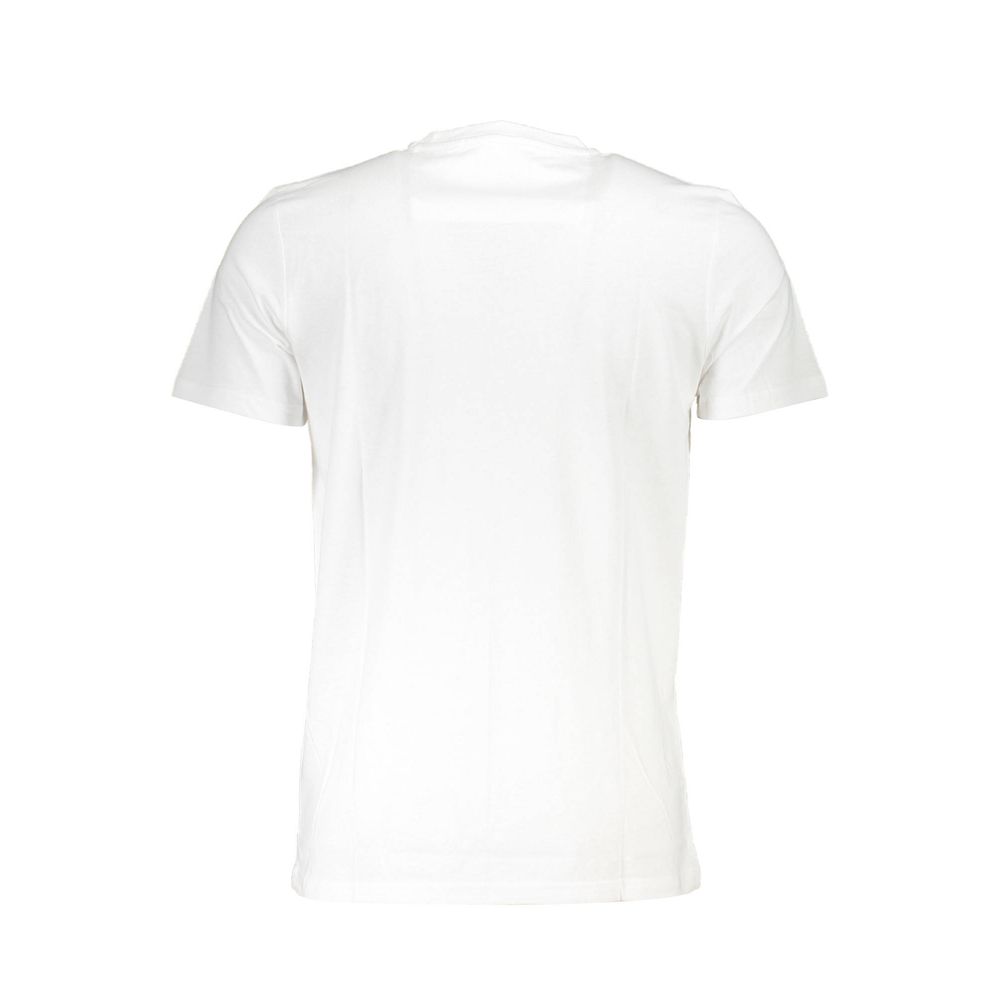 Weißes Herren-T-Shirt aus Baumwolle