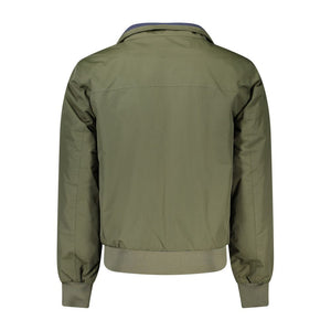 Grüne Polyamid-Herrenjacke