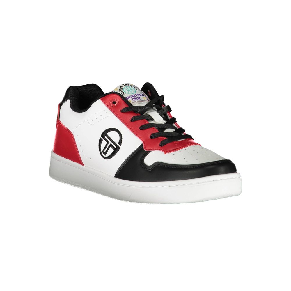 Weiße Polyester Herren Sneaker