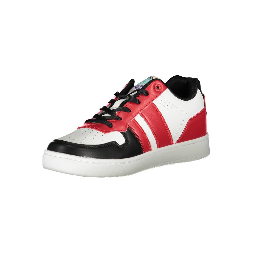 Weiße Polyester Herren Sneaker