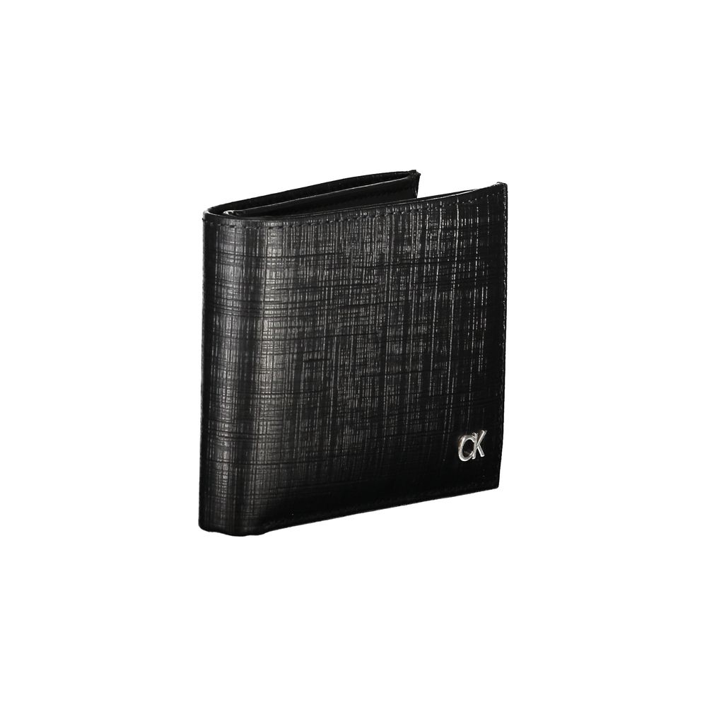 Elegante Lederbrieftasche mit zwei Fächern