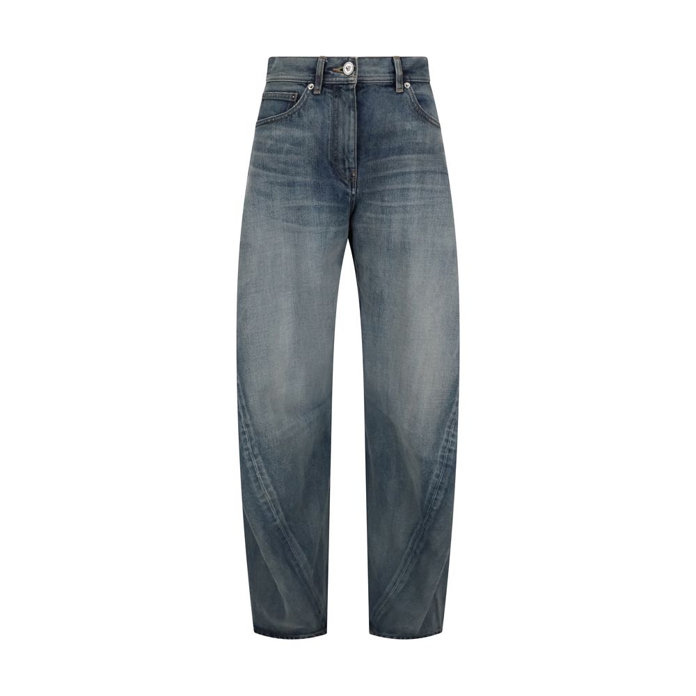Verdrehte Jeans