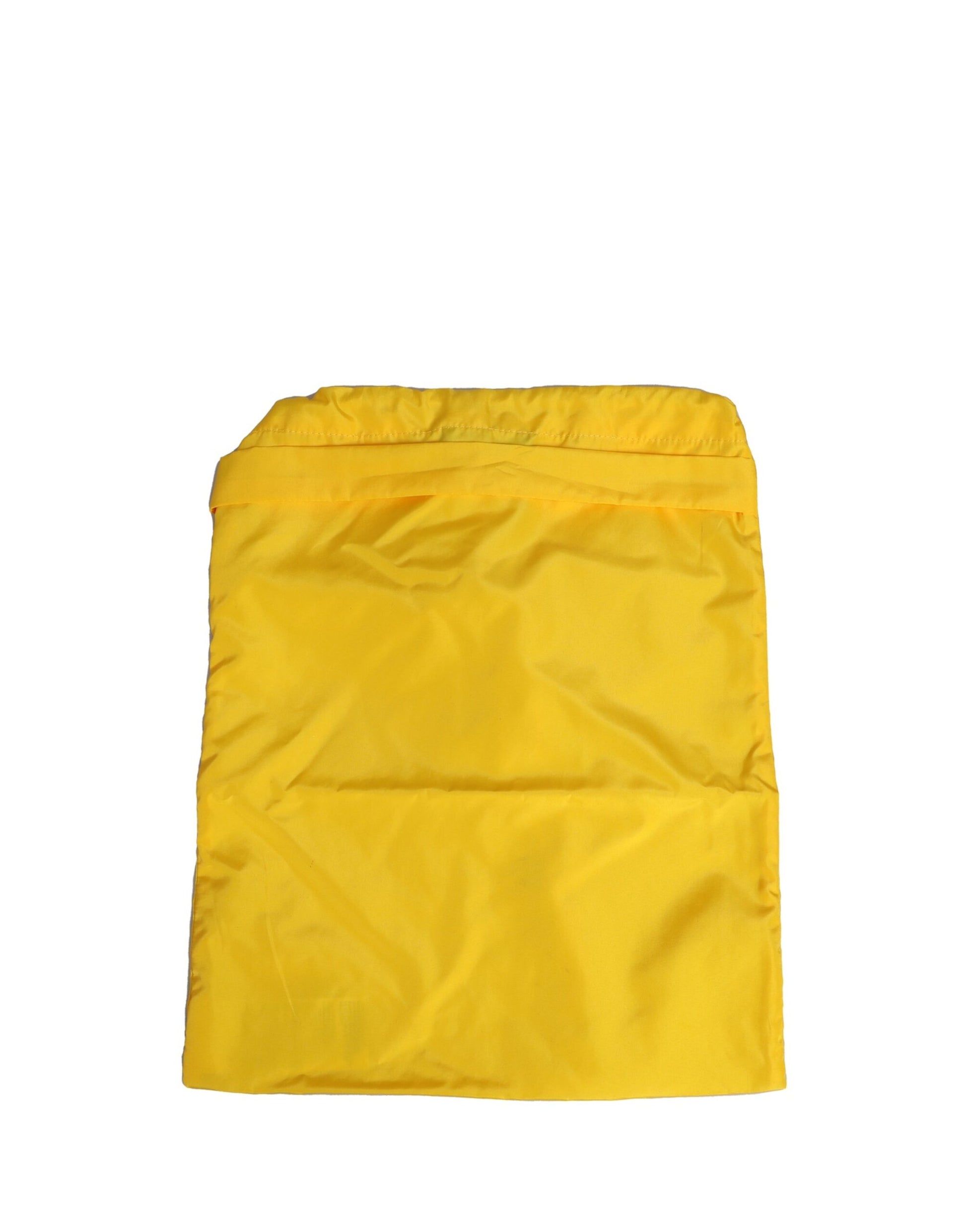 Gelber Bund mit Logo-Strandmode-Slip