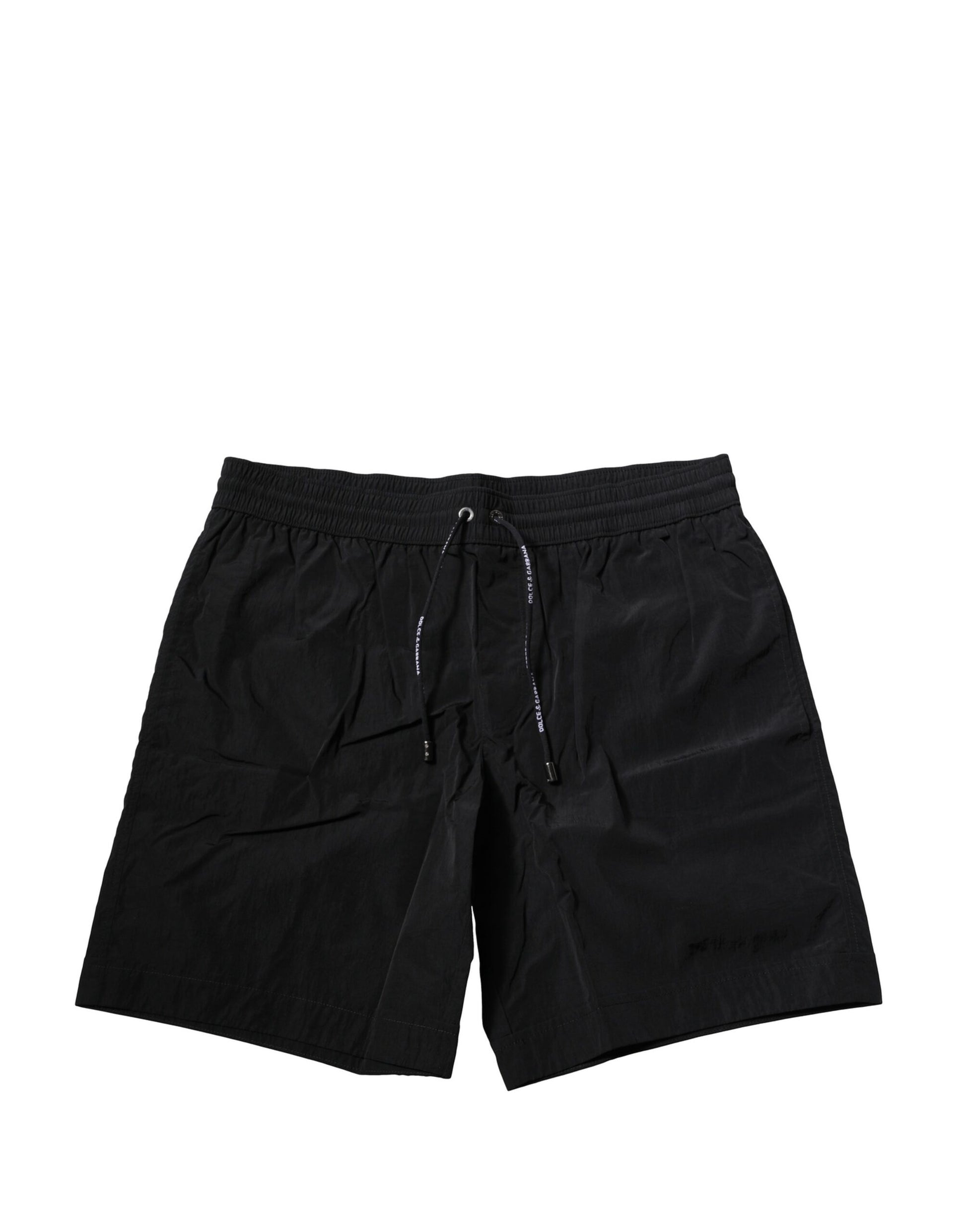 Schwarze Polyester Beachwear Herren Shorts Bademode