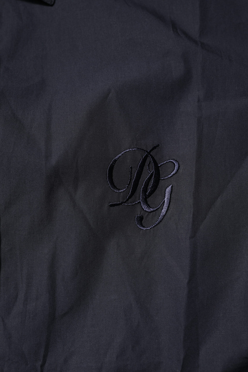 Dolce & Gabbana Dark Blue MARTINI Cotton Dress Formal Shirt