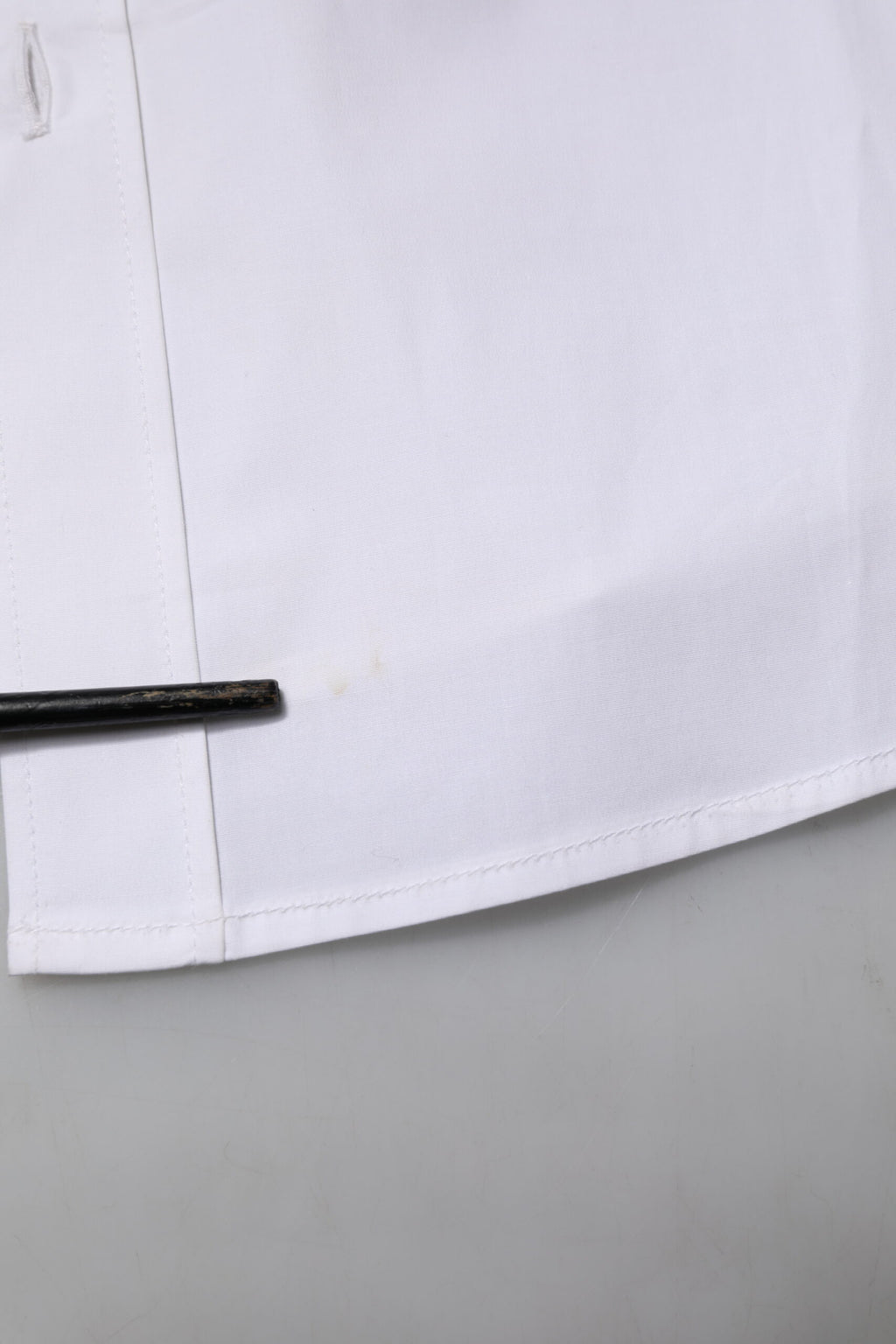 Dolce & Gabbana White Cotton Long Sleeves Dress Formal Shirt