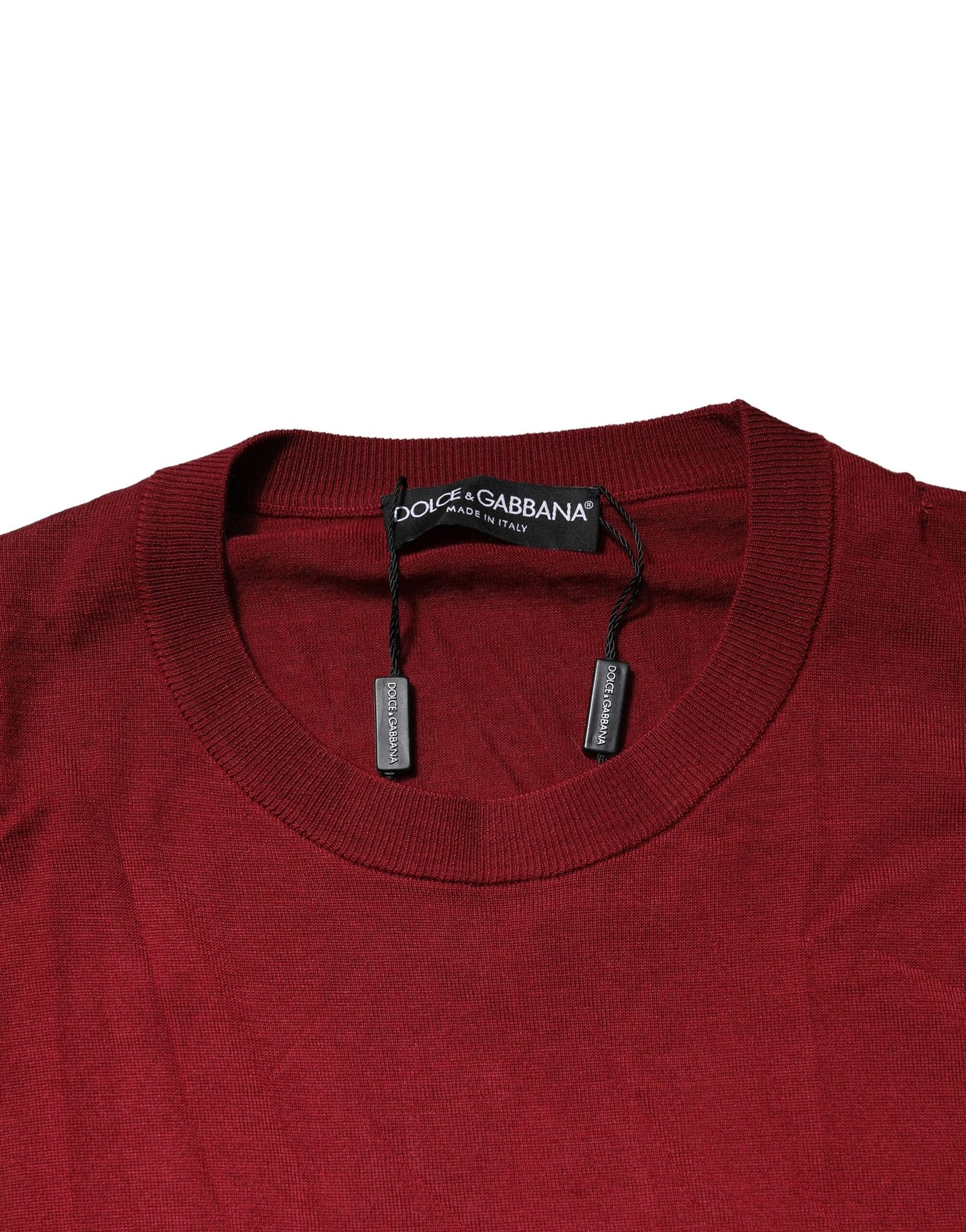 Kastanienbrauner Kaschmir-Sweatshirtpullover mit Rundhalsausschnitt