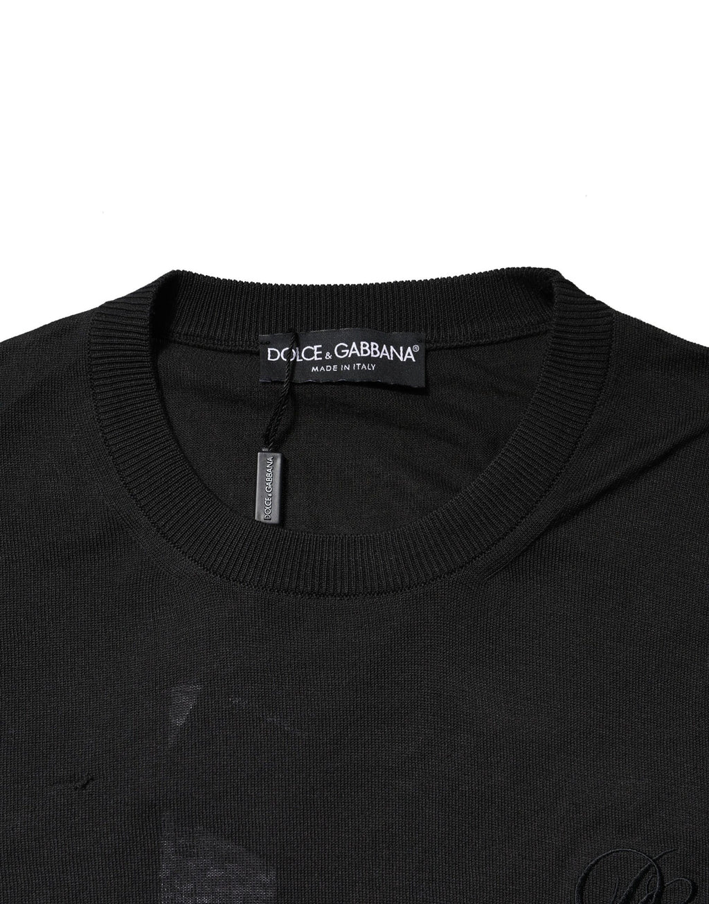 Dunkelgraues Sweatshirt aus Baumwolle mit DG-Logo