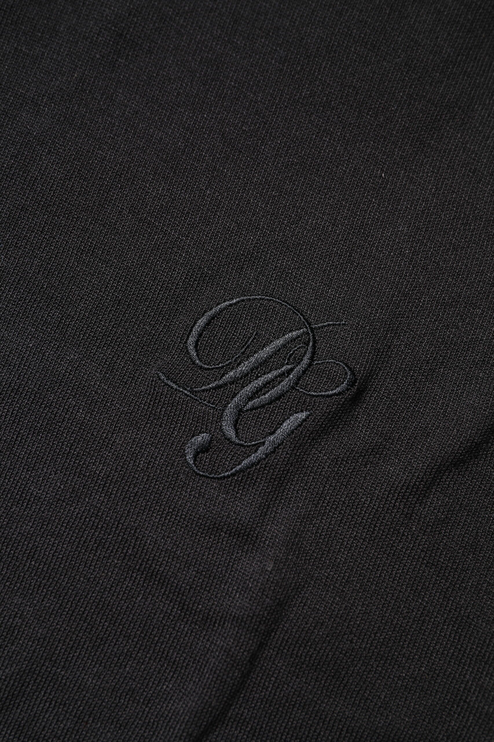 Dunkelgraues Sweatshirt aus Baumwolle mit DG-Logo