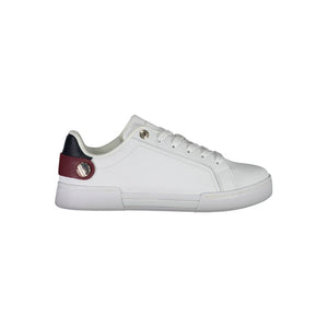 Weiße Polyethylen Damen Sneaker