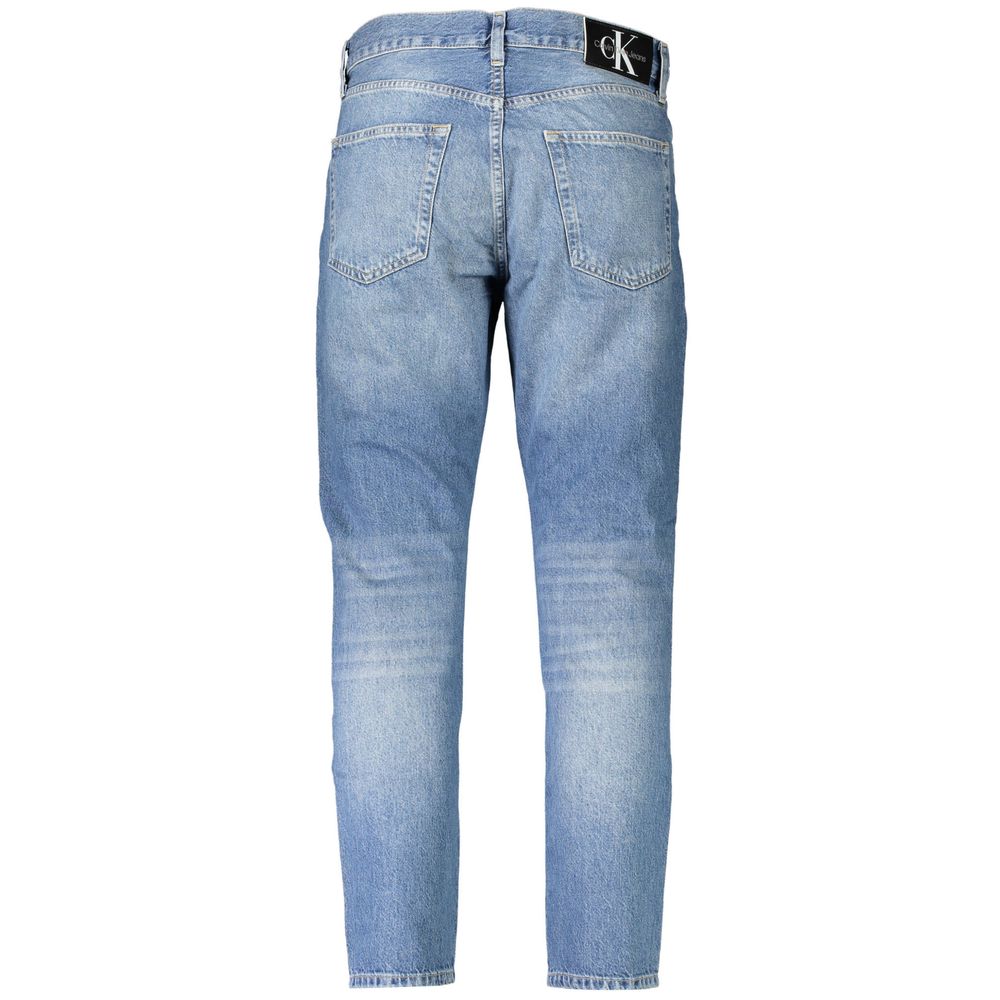 Blaue Baumwolljeans für Herren