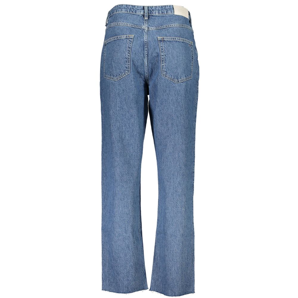 Blaue Baumwolljeans für Damen