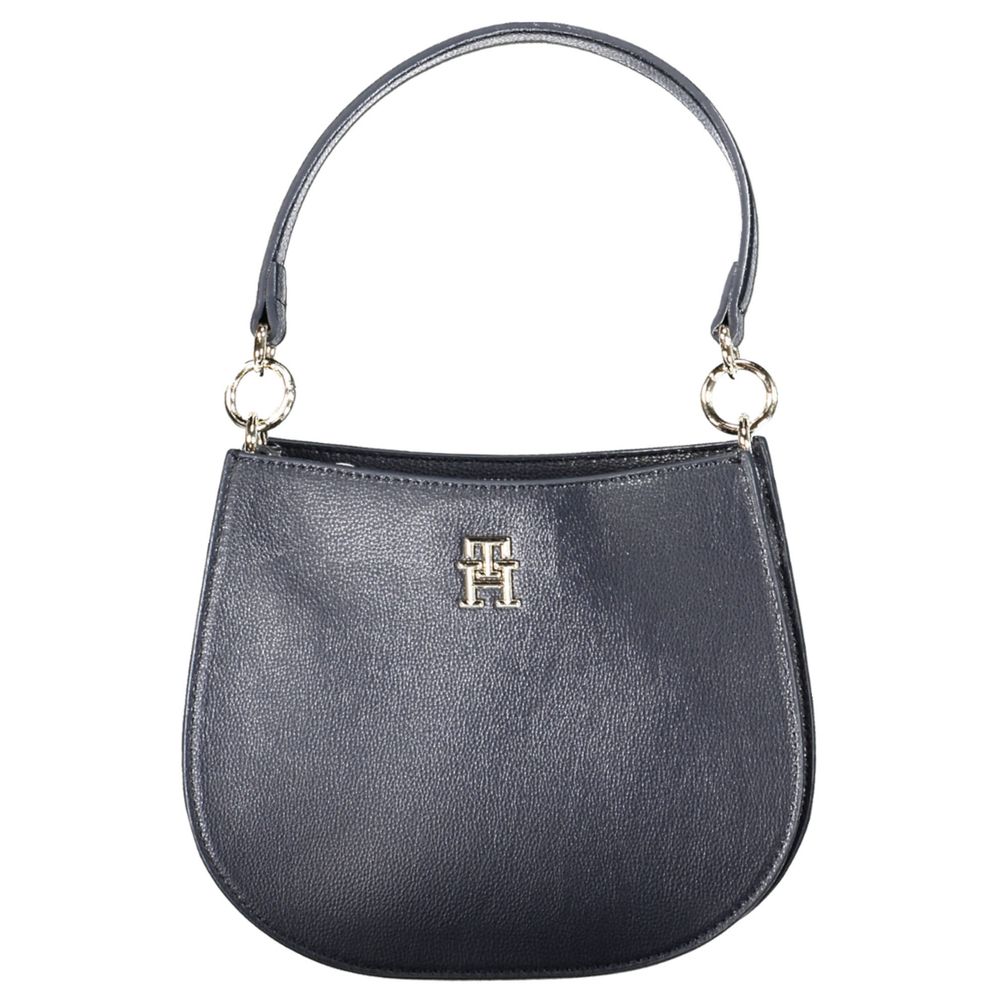 Blaue Polyester Damen Handtasche
