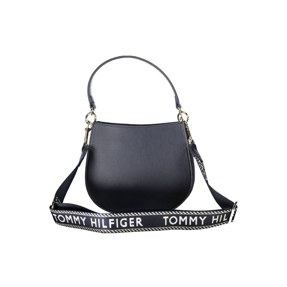 Blaue Polyester Damen Handtasche