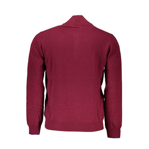 Eleganter Half-Zip-Pullover mit Stickerei-Detail