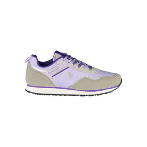 Lila Polyester-Sneaker
