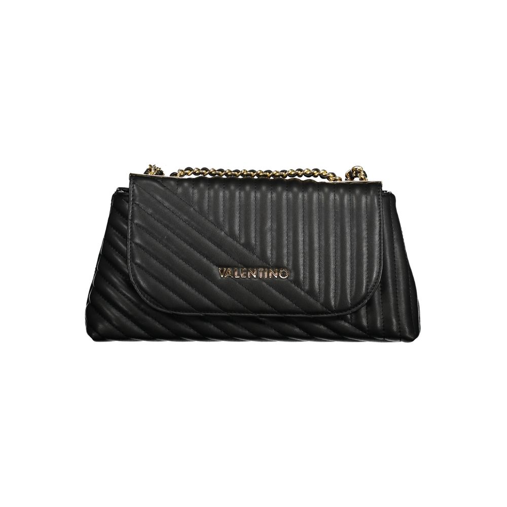 Schwarze Handtasche aus Polyethylen