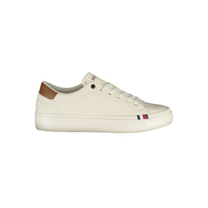 Weißer Polyethylen-Herren-Sneaker